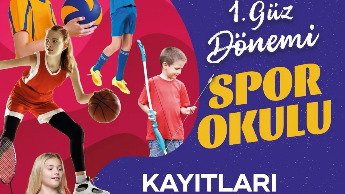 Spor A.Ş. güz dönemi spor okulu kayıtları başladı