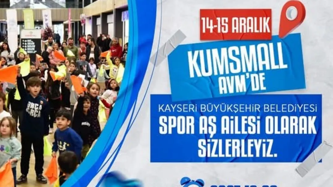 Spor A.Ş.'nin AVM Günleri KUMSmall AVM'de