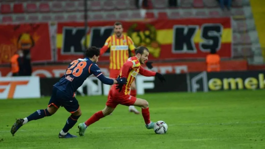 Spor Toto Süper Lig: Kayserispor: 1 - Medipol Başakşehir: 0 (Maç sonucu)