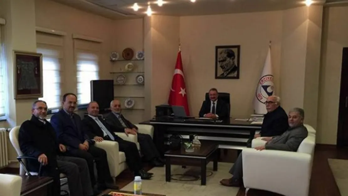STK'lardan ERÜ Rektörüne ve Talas Müftüsüne ziyaret
