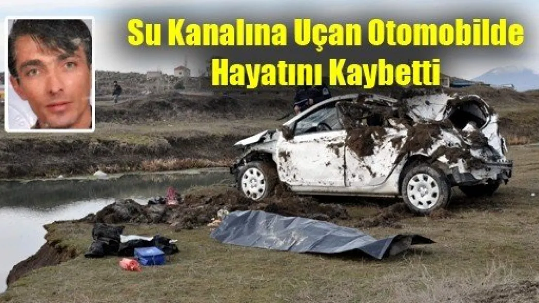 Su Kanalına Düşen Otomobilde Boğuldu