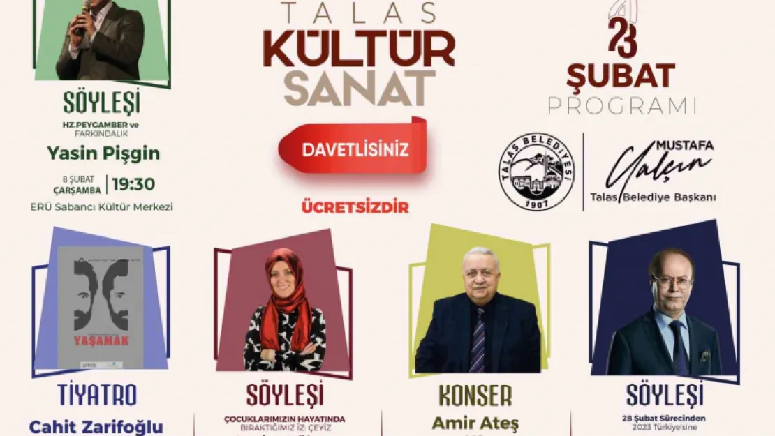 Şubat'ta da dolu dolu kültür sanat