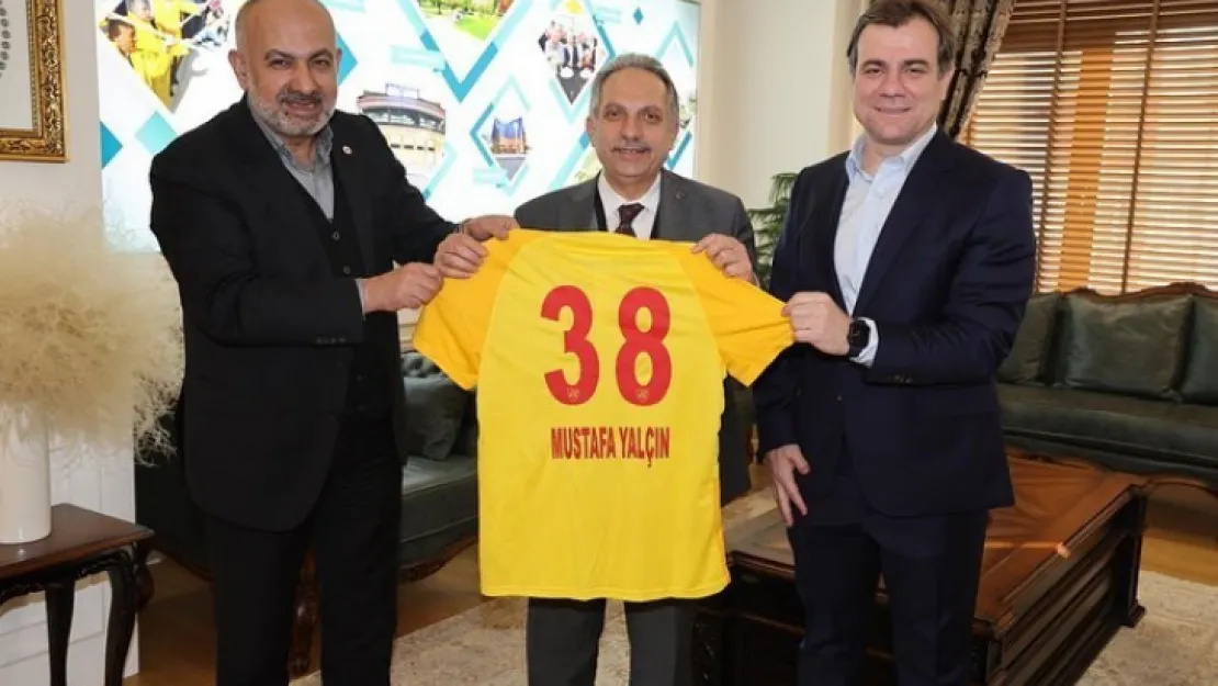 Talas Belediye Yalçın: 'Kayserispor'a her daim destek vereceğiz'