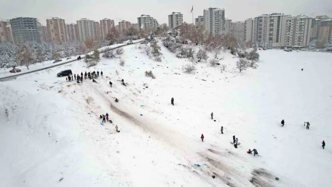 Kayak keyfi için Erciyes'e gitmeye gerek yok!