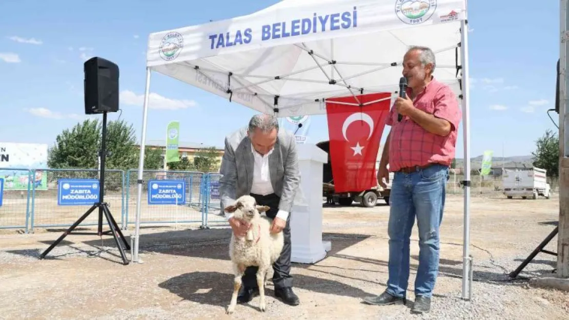 Talas'ın tarım ve hayvancılığa desteği sürüyor