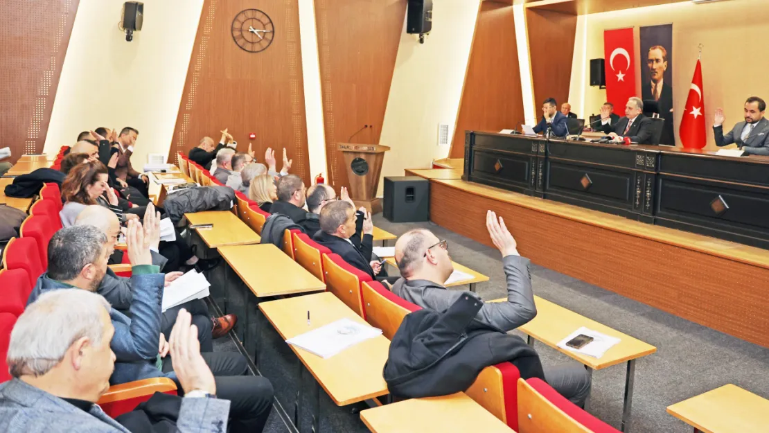 Talas Meclisi'nden başkan Yalçın'a Gazze'ye Yardım Yetkisi