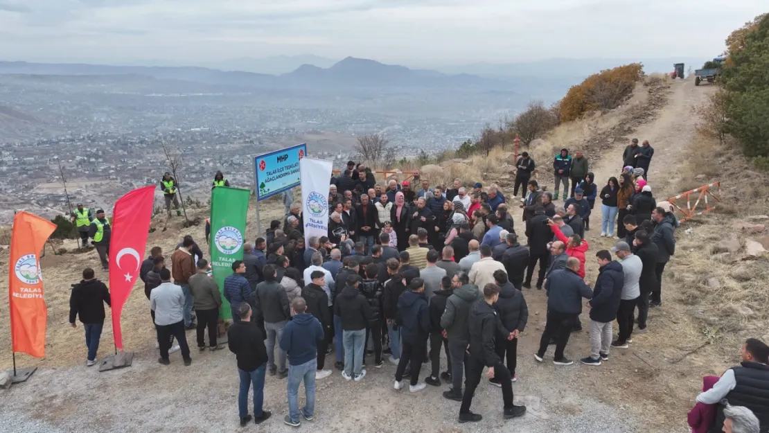 Talas MHP teşkilatı'ndan Ali Dağı'na 'Geleceğe milli miras'