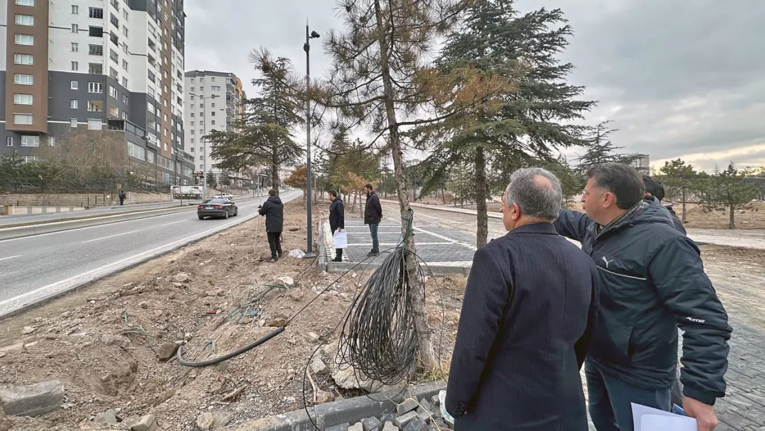 Talas Millet Bahçesi kışa rağmen hızla ilerliyor