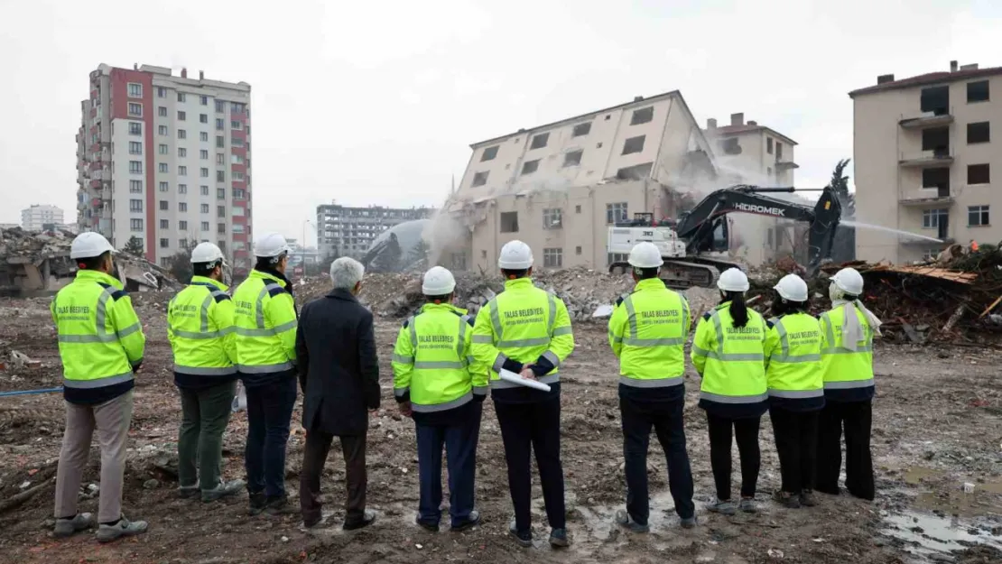 Talas'ta 27 bin metrekarelik alanda yeni kentsel dönüşüm daha