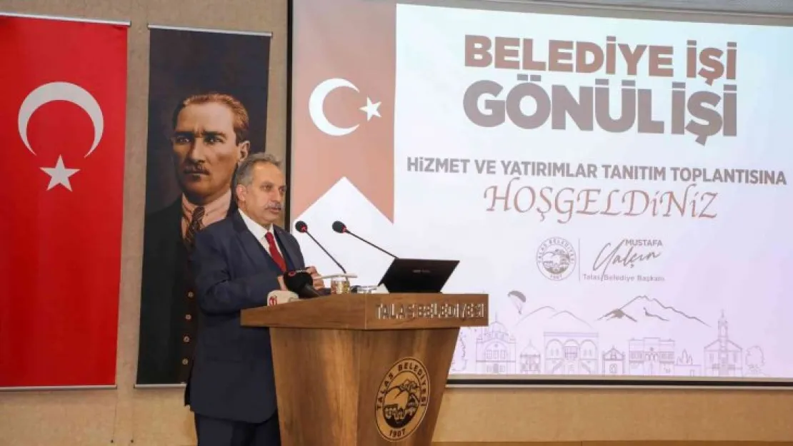 Talas'ta bütçe artıyor, hizmet ve yatırımlar birbirini izliyor
