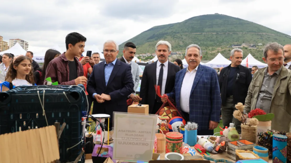 Talas'ta Çevre Gününe Renkli Ve Anlamlı Kutlama