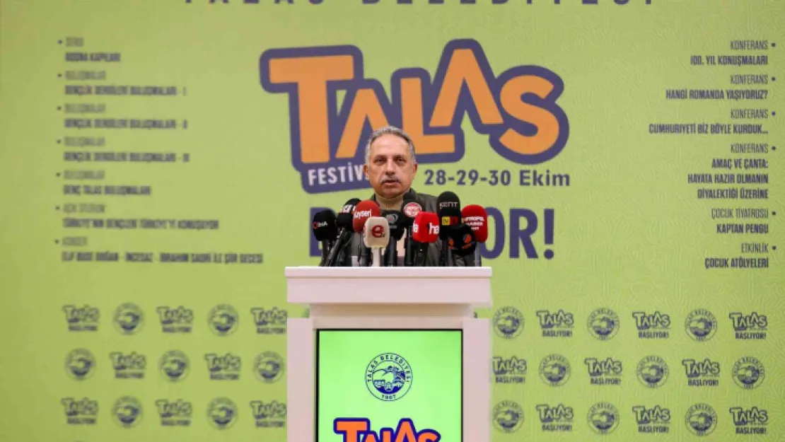 Talas'ta festival heyecanı başlıyor