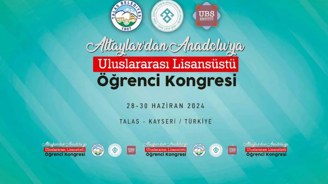 Talas'ta uluslararası öğrenci kongresi