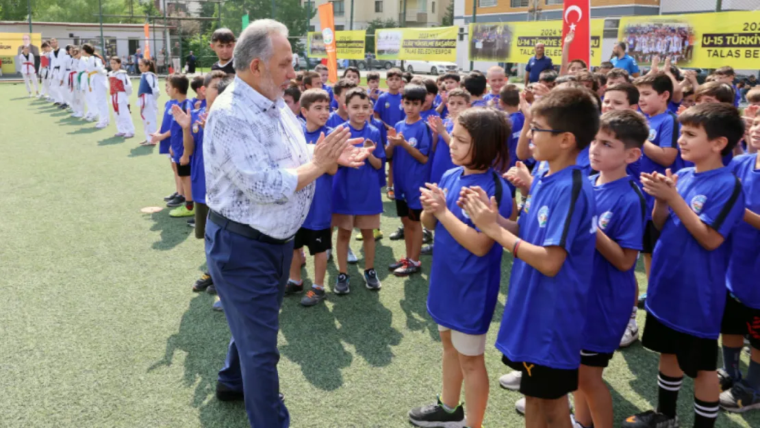 Talas'ta Yaz Spor Okulu Görkemli Bir Finalle Tamamlandı