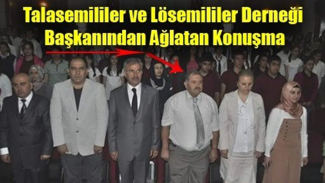 Talasemi ve Lösemililer Derneği Başkanından Ağlatan Konuşma