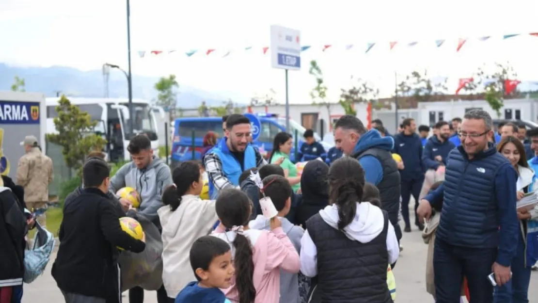 3. Lige çıkan Talasgücü Belediyespor moral aşıladı