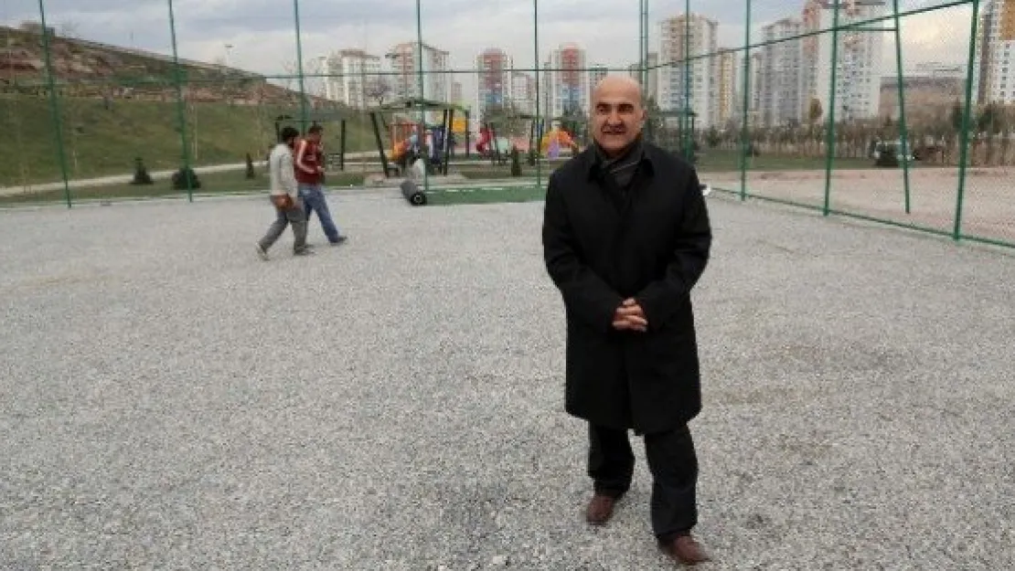 Talas'ta Her Mahalleye Mini Futbol Sahası 