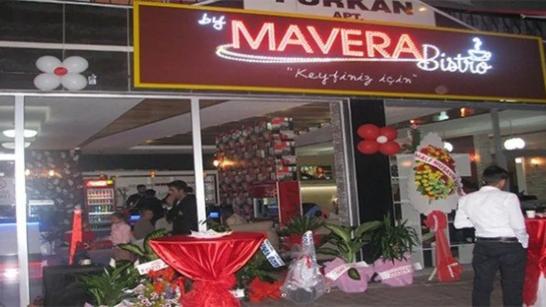 Talas'ta Mavera Bistro Kafe Açıldı