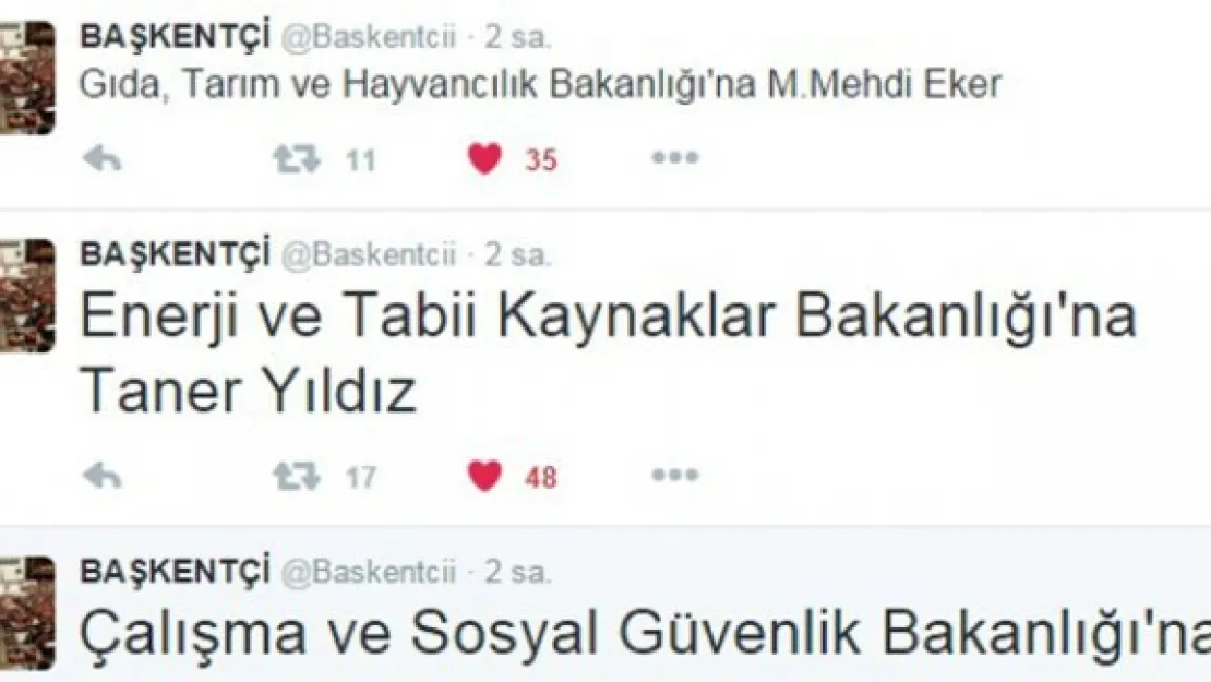 Taner Yıldız eski görevine mi dönüyor?