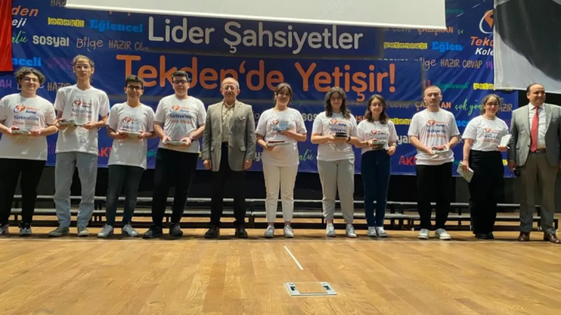 Tekden Fen ve Anadolu Lisesi'nde MSÜ'de üstün başarı