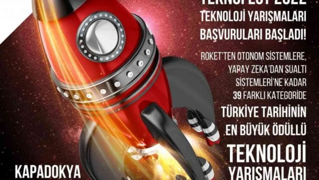 Teknofest 2022 Başvuruları başladı