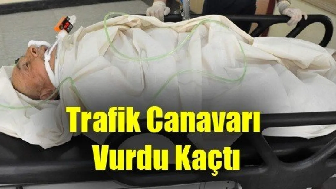 Trafik Canavarı Vurdu Kaçtı