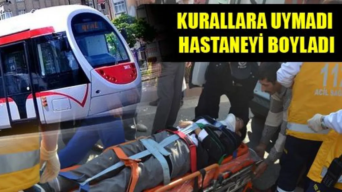 Tramvay Çarptı