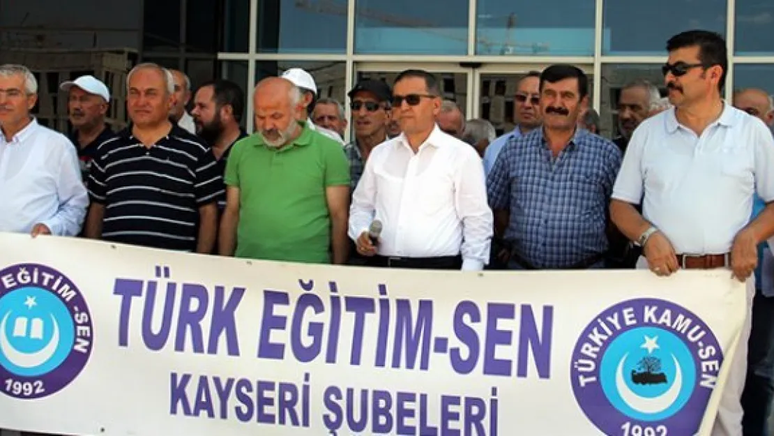 Türk Eğitim-Sen'den Vali Düzgün'e suç duyurusu