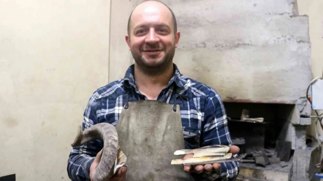 Türkiye'deki iki ustadan biri, belgesel izleyerek öğrendi