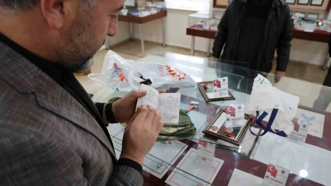 Türkiye'nin ilk Şehitler Müzesi'nde kahramanların eşyaları sergileniyor