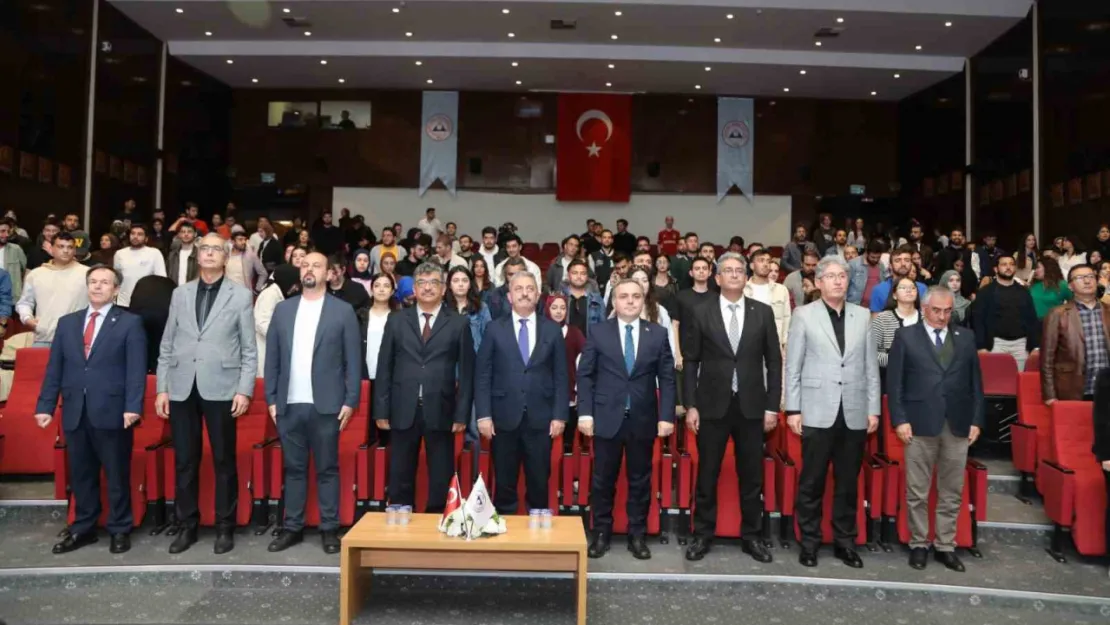 TÜRKSOY Genel Sekreter Yardımcısı Sayit Yusuf ERÜ'de konferans verdi