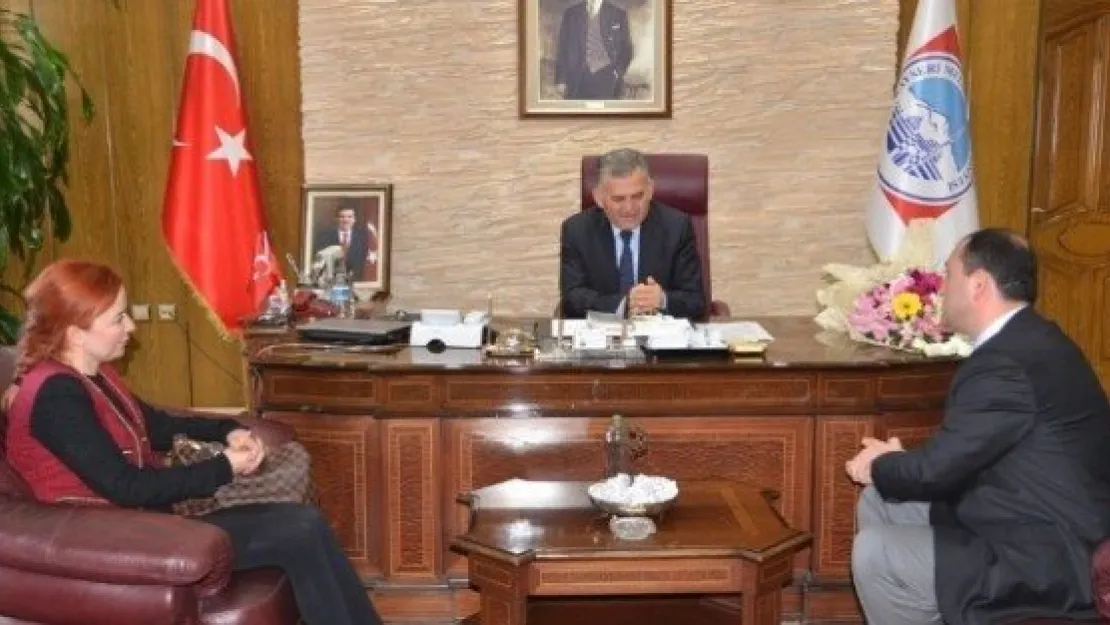 Türsab Heyeti Ve Ak Parti Melikgazi Gençlik Kolları Üyeleri Melikgazi'de 