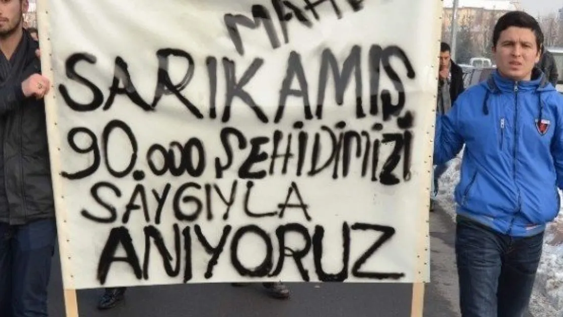 Ülkü Ocaklarından Sarıkamış Şehitlerini Anma Yürüyüşü 