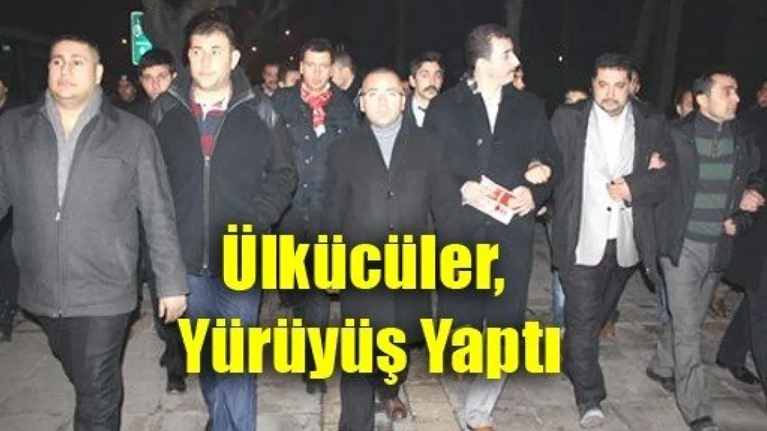 Ülkücüler, Şehitler İçin Yürüdü