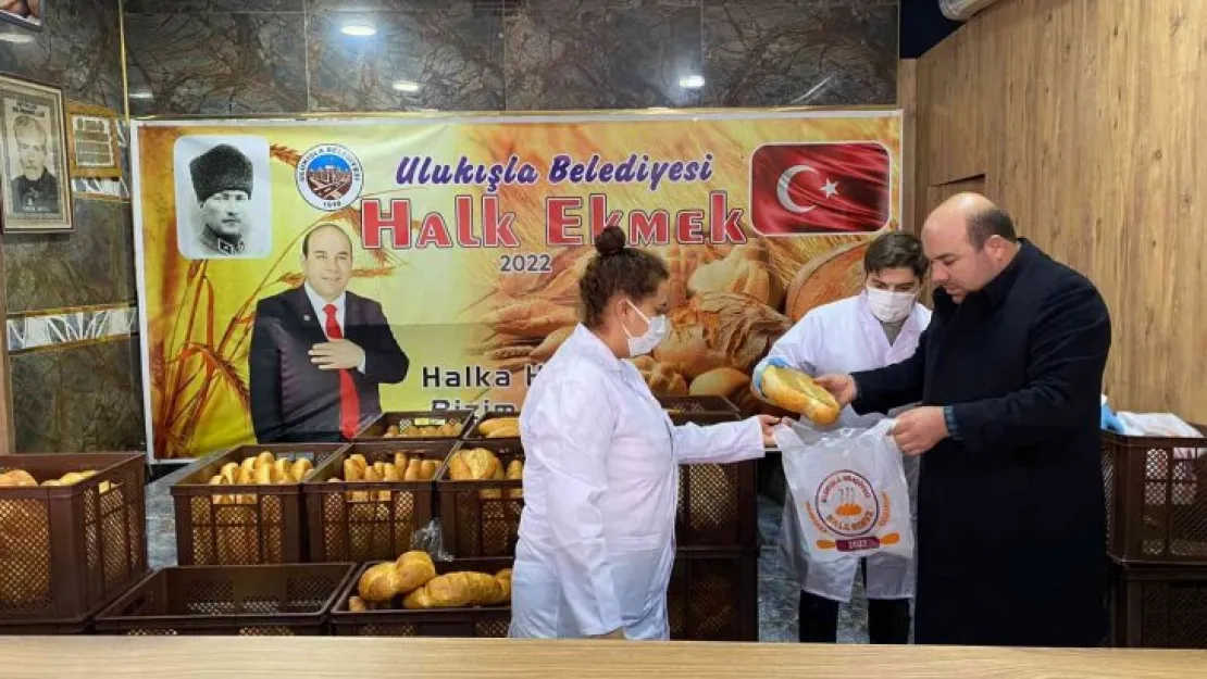 Ulukışla ilçesinde ekmek fırını açıldı