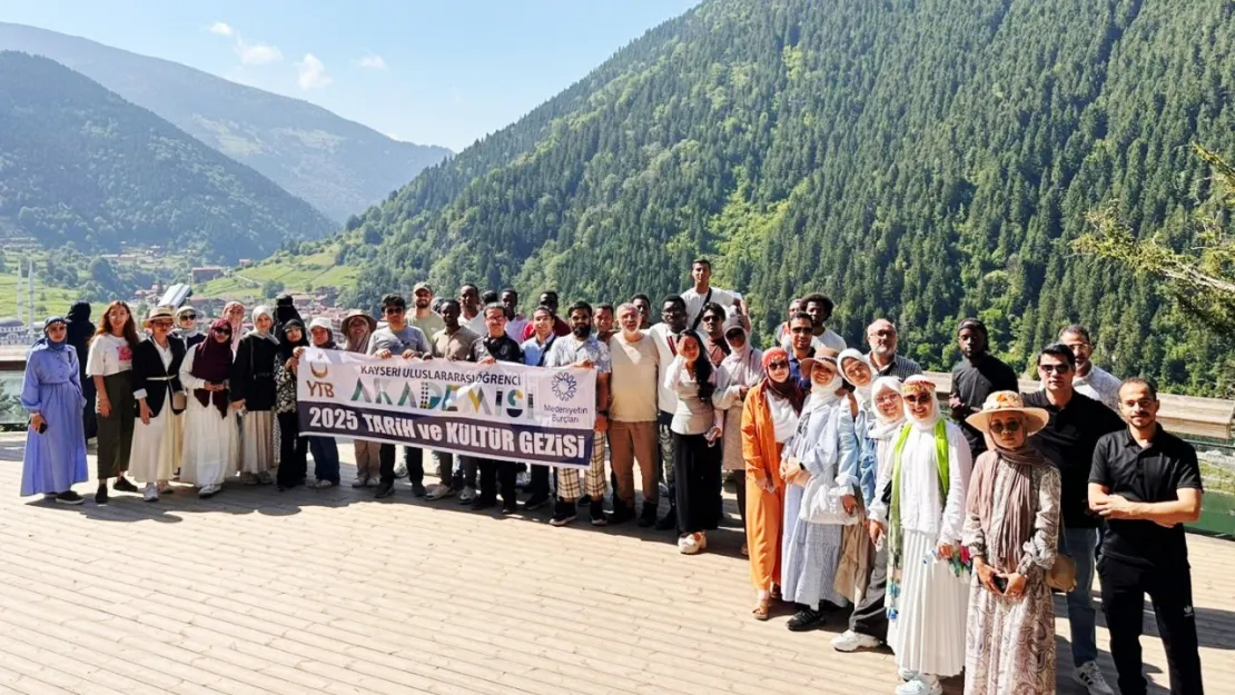 Uluslararası Öğrenciler Doğu Karadeniz'i Gezdi