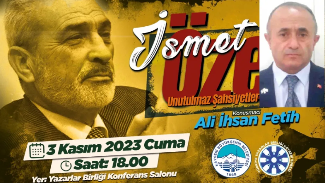 Unutulmaz Şahsiyetlerde İsmet Özel Anlatılacak