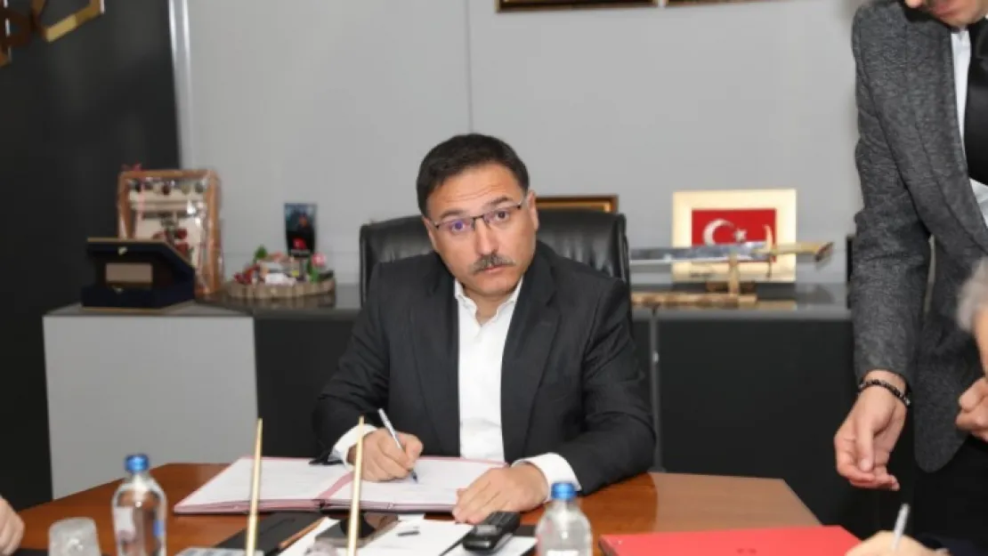 Vali Çiçek, 'Bu proje Kayseri'de bir ilk olacak'