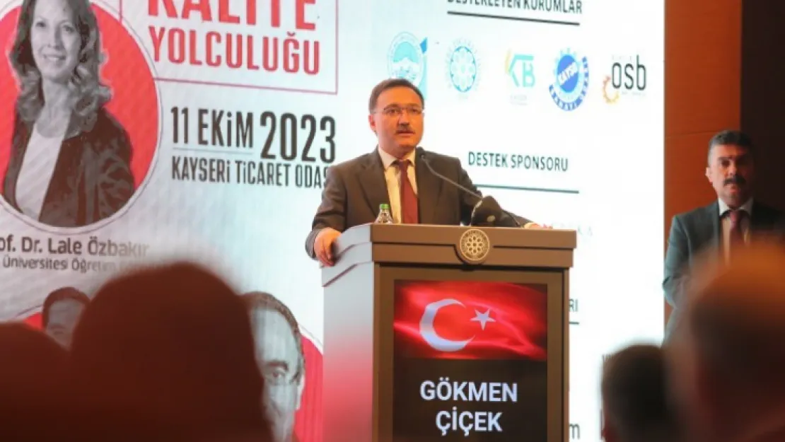 Vali Çiçek: 'Bu şehirde olmak başlı başına mücadeleyi gerektiriyor'