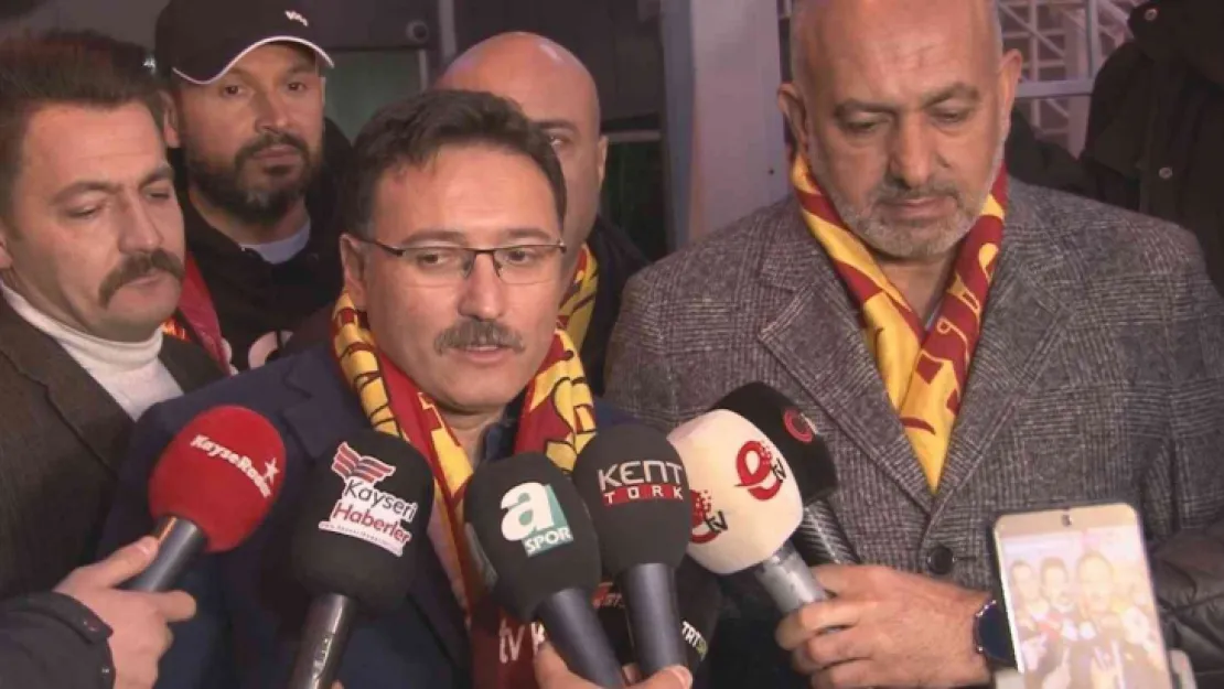 Vali Çiçek: 'Kayserispor önümüzdeki günlerde bizi mutlu etmeye devam edecek'