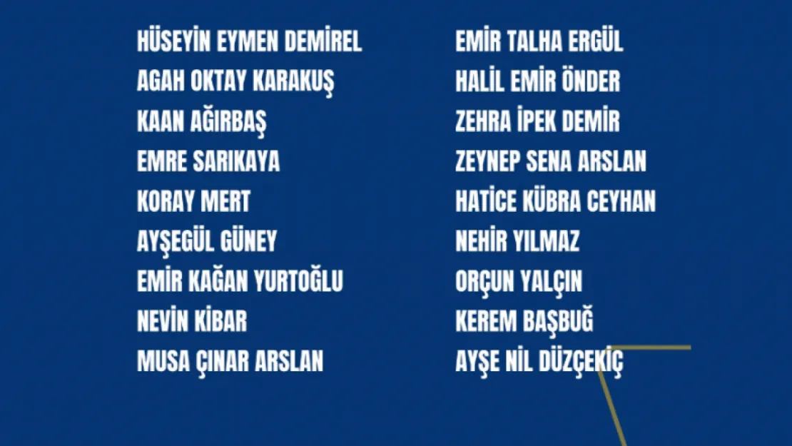 Vali Çiçek: 'LGS'de birinci olan 18 öğrencimizi tebrik ediyorum'