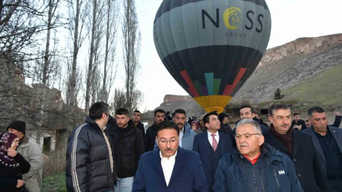 Soğanlı Vadisi'nde 14 tane balon uçuyor