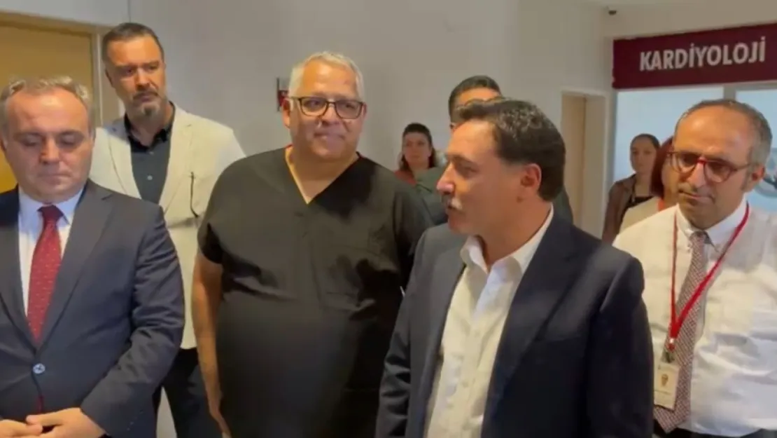 Vali Gökmen Çiçek: Vali Çiçek: 'Başkan Büyükkılıç'ın sağlık durumu iyi, yarın görevinin başında'