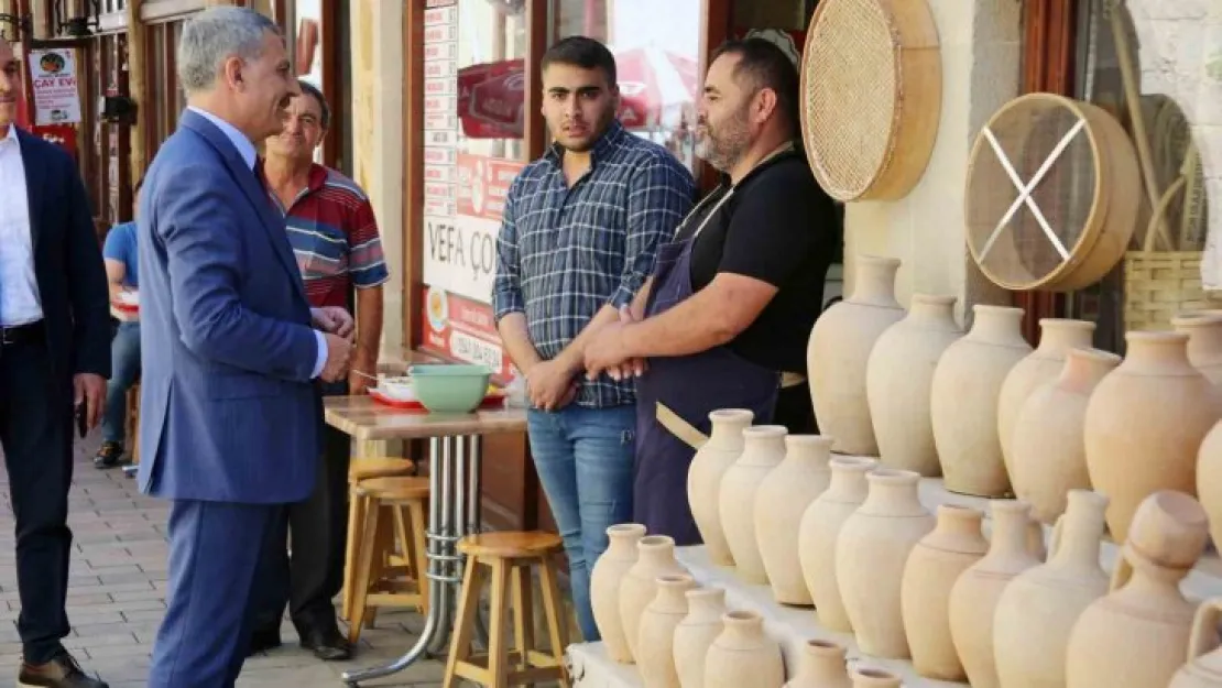 Vali Özkan, Yozgat esnafı ile bir araya geldi