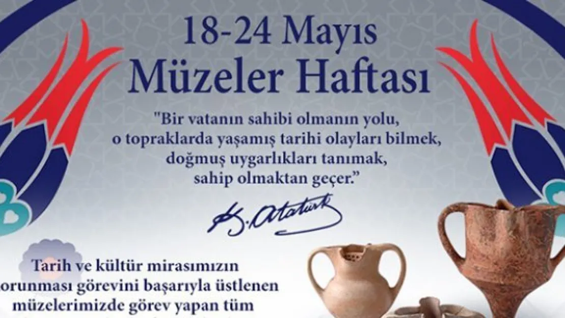 Vali Düzgün'den Müzeler Haftası mesajı