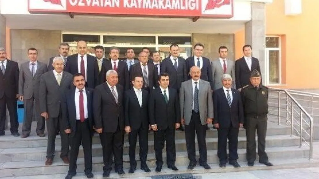 Vali Orhan Düzgün Özvatan İlçesini Ziyaret Etti 