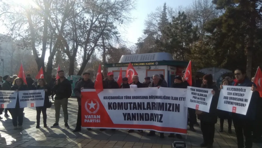 Vatan Partisi'nden Kılıçdaroğlu'na eleştiri