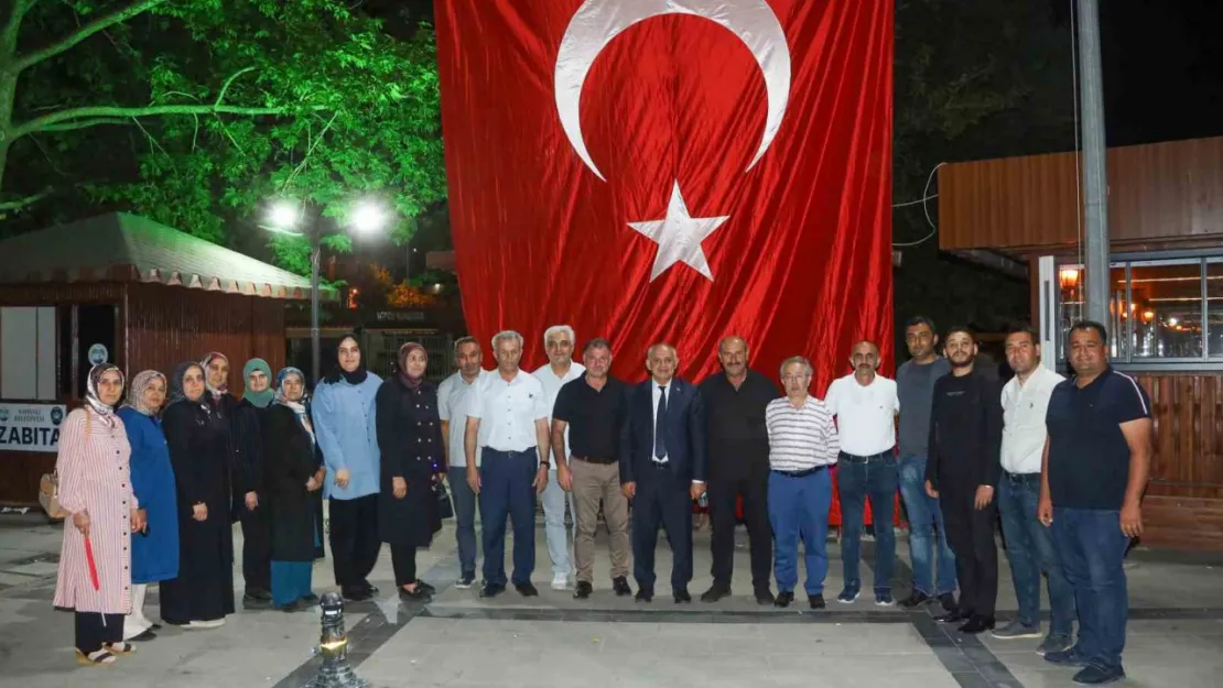 Yahyalı'da 15 Temmuz şehitleri dualarla anıldı