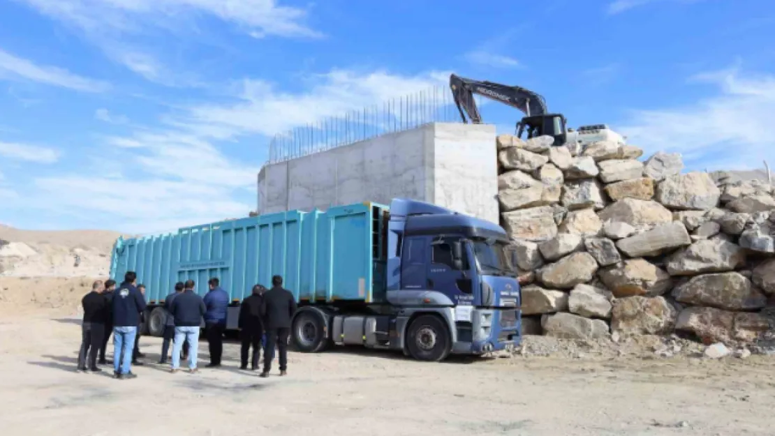 Yahyalı'ya Katı Atık Aktarma İstasyonu kuruldu