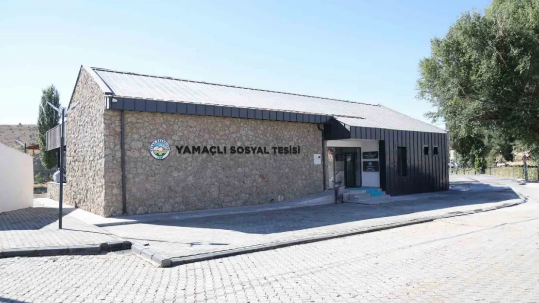 Talas Yamaçlı Sosyal Tesisi açılıyor
